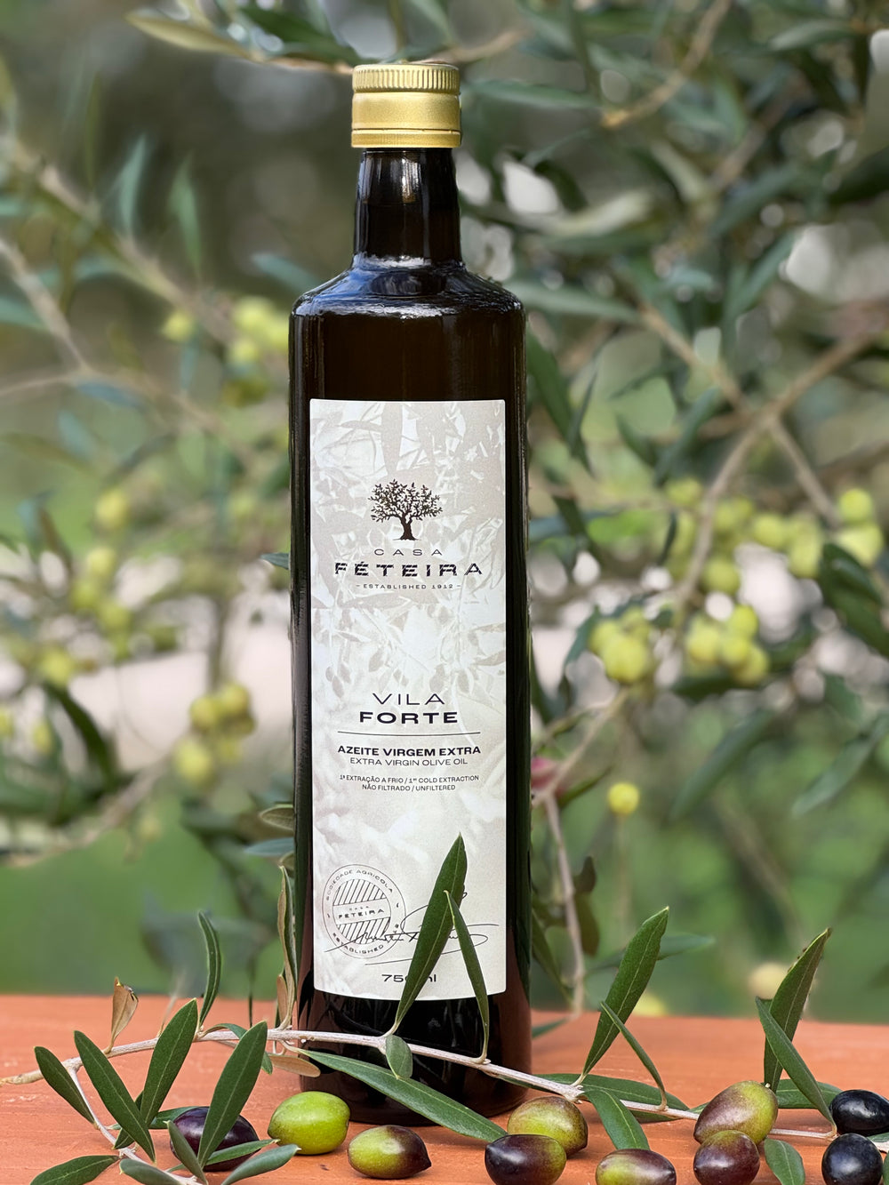 Huile d'olive extra vierge - Bouteille en verre 750 ml